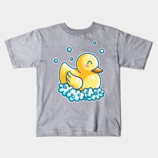 Kawaii Cute Bath Rubber Duck Kids T-Shirt